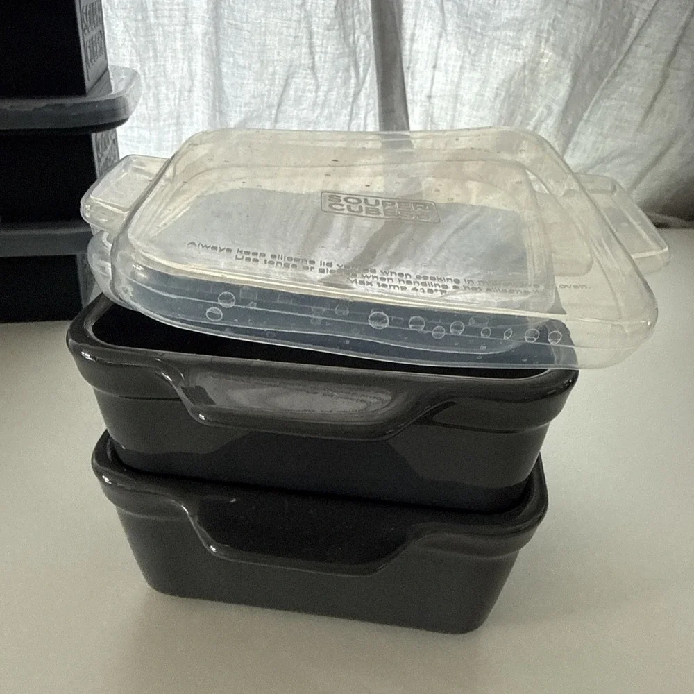 10 Souper Cubes Silicone Freezer Trays Set with lids